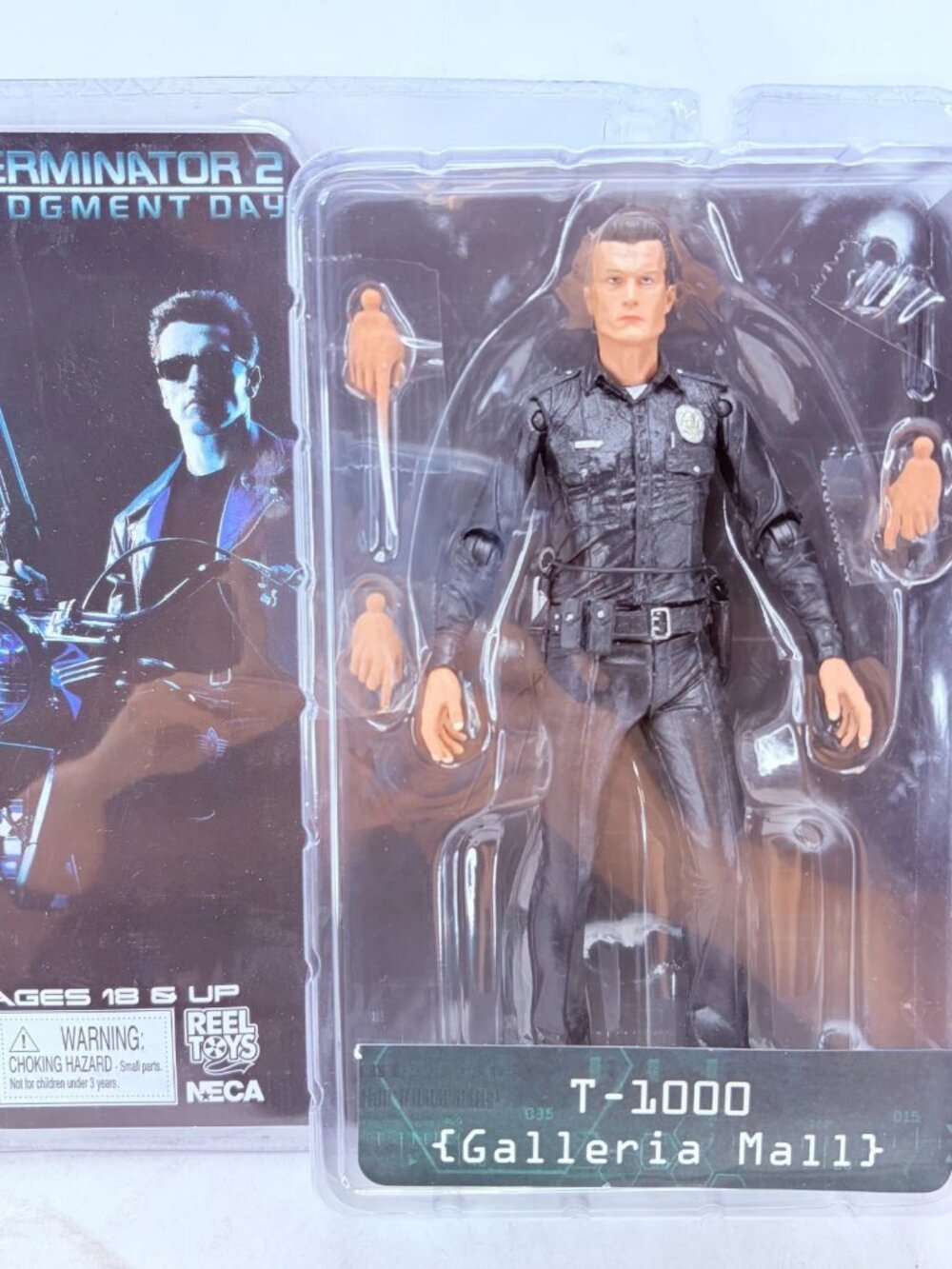 The Terminator 2: Judgment Day T-1000 (Galleria Mall) 7" Action Figure Toy Gift